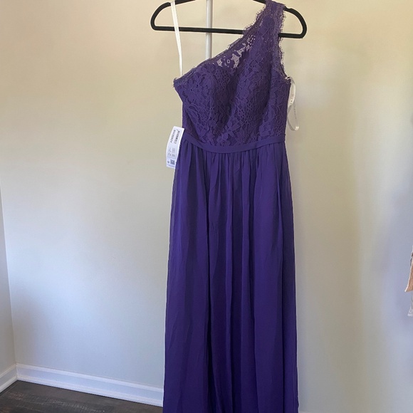NWT Azazie regency purple bridesmaid dress A4 - Picture 1 of 3